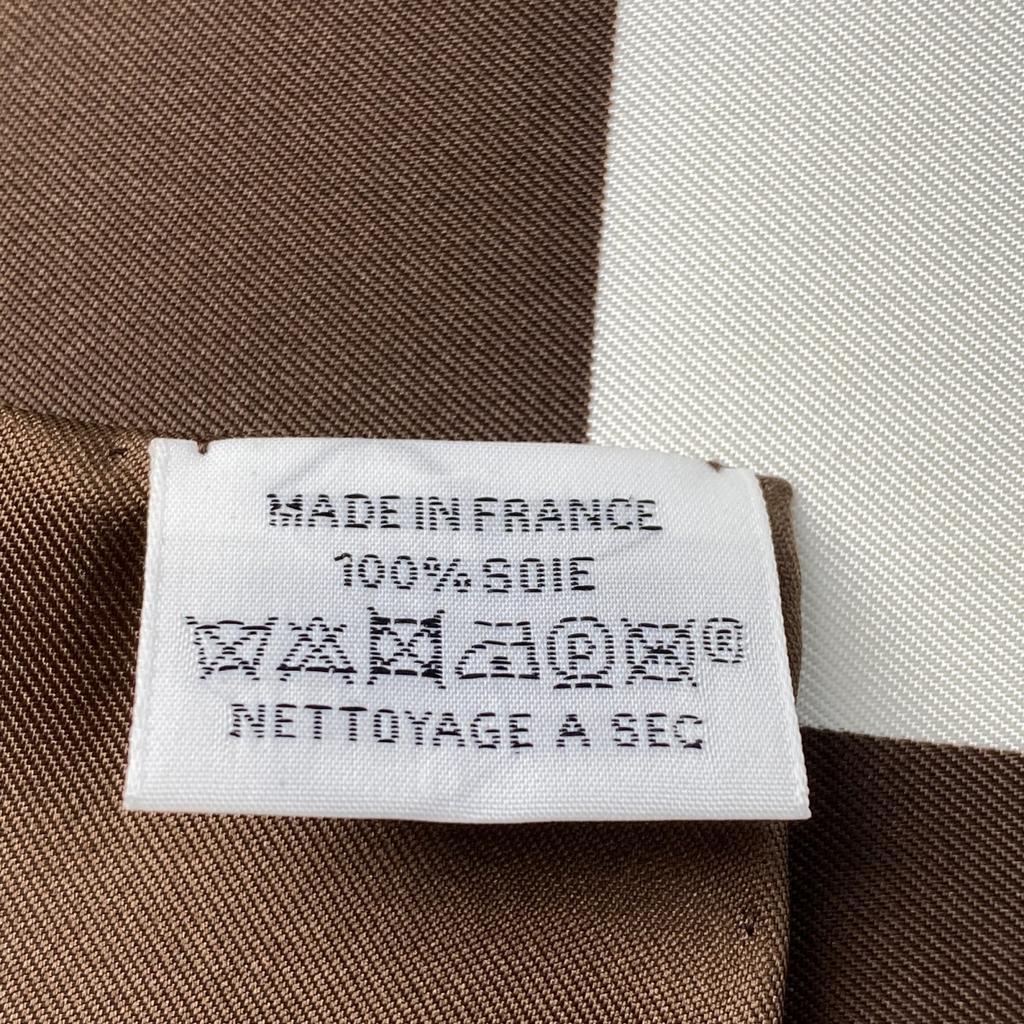 Used HERMESscarf Multicolor Silk Women