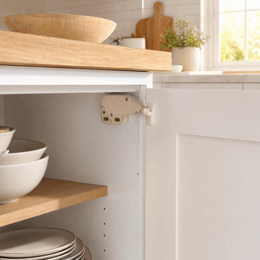 Soft Close Cabinet Door Latch Easy Install Touch Catch Lock Mini Push To Open Latch  Cupboard Doors