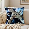anime intense JJujutsu KKaisen Cushion Cover Pillowcase Antidustmite living Room Sofa Decor Cushion Room