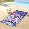 1 K-POP Beach Towel Single Sided 2D Print Soft Microfiber Beach Towel Pool Beach Vacation Accessory Bold Energetic Vibe Gift