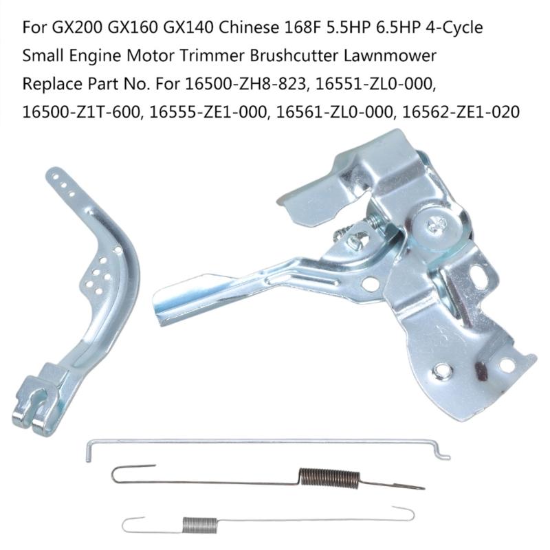 Professioneller Gashebel Arm Regler Gestänge Stange Rückholfeder Satz Industriequalität Garten Ersatzteile Langlebig