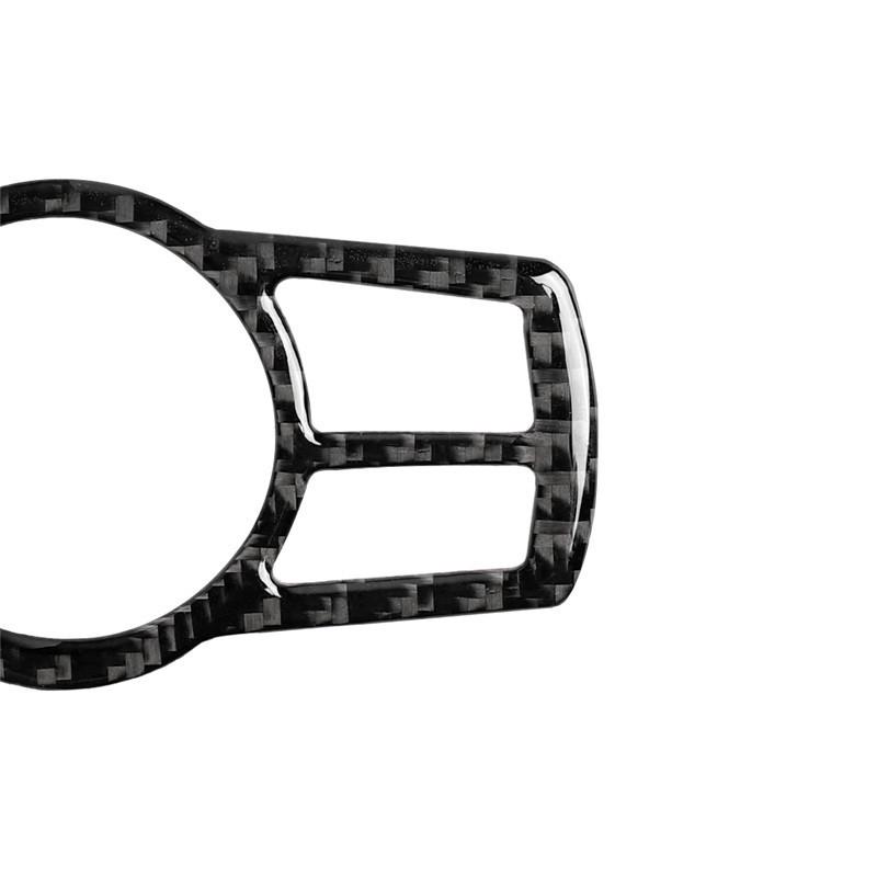 BMW 5-serie F10F18 Dekorram för strålkastarbrytare i kolfiber