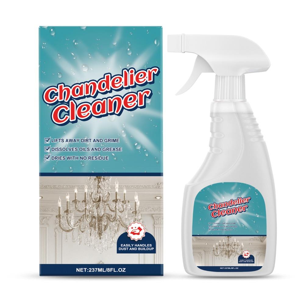 237ml Chandelier Cleaner Quickly Dissolve For Crystal, Glass, Fabric, And Metal Cleaner Rust Descaling Spray