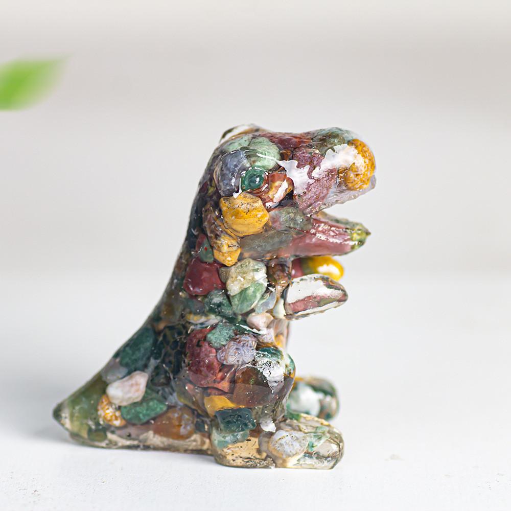 Godzilla Resin Crystal Monster Figurine For Home Decor And Gift Giving
