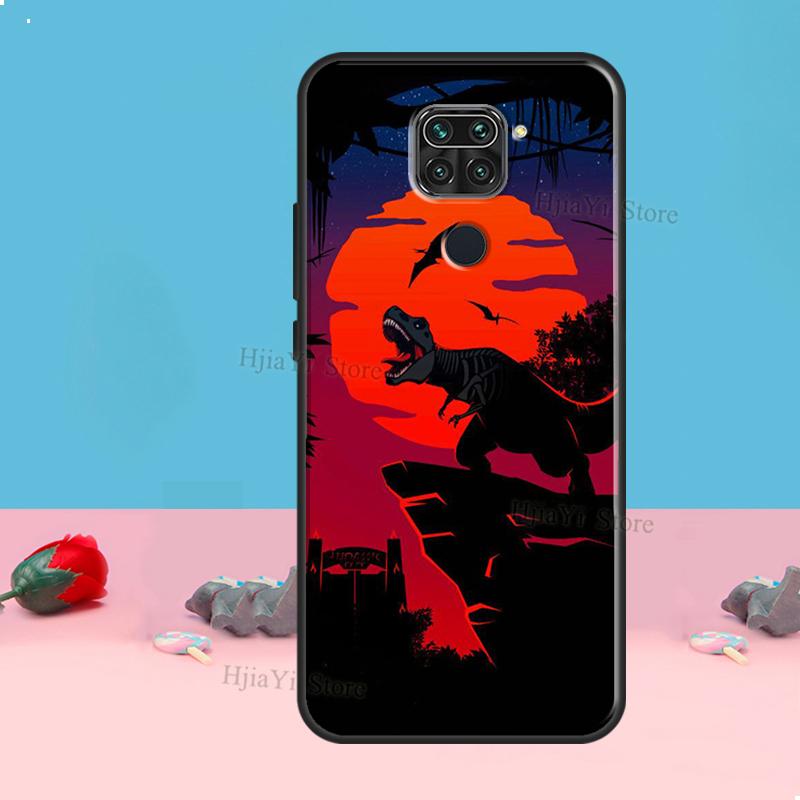 Jurassic Dinosaur Case For Redmi Note 8 9 10 11 12 Pro Plus 10S 11S 12S Cover For Redmi 9C 10A 10C 12C Coque