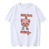 Women Funny Pig Tops Tshirt John Pork Is Calling Answer Call Phone Y2k Tee Shirt Gothic Hip Hop T-shirt Streetwear Clothes