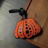 Handmade Genuine Leather Cute Small Flame Bag Pendant Car Key Chain Rope Ring Scarecrow Pendant Decoration New Pendant Bag Charm