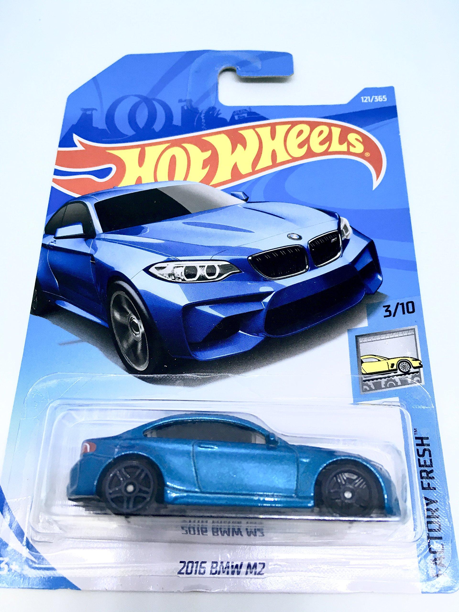 

Hot Wheels BMW M2 Blue 121/365 [Used] синий