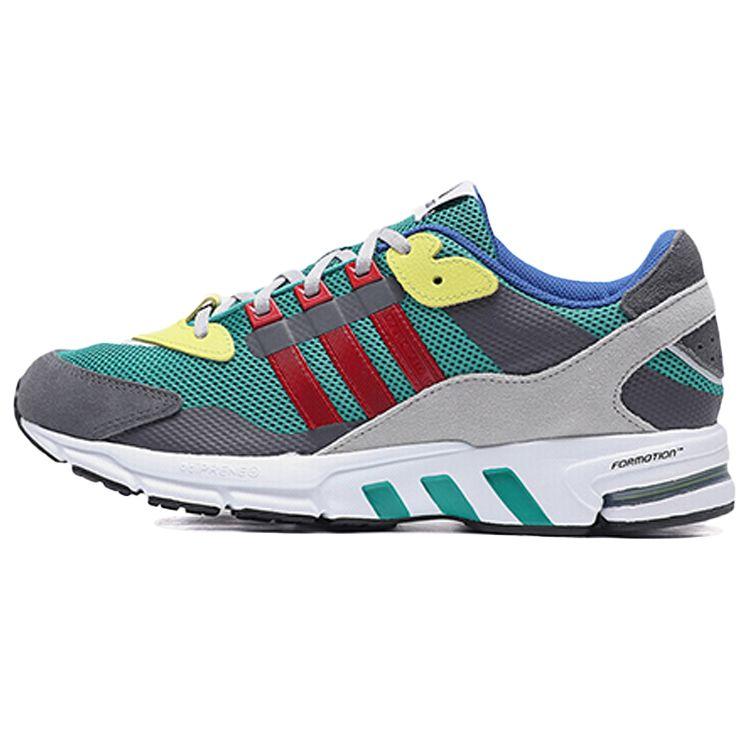 Adidas Equipment 10 Boost Comfortable Versatile Fabric Durable Low-Top Casual Running Shoes Men Sneaker Gray Green FW9982
