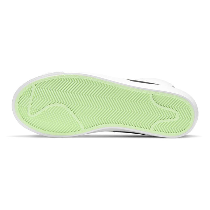 Nike Blazer Mid 77 SE GS Double Swoosh - White Vapor Green Sneakers DD1847-100