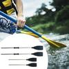 2Pcs Canoe Paddles Aluminum Shaft Multipurpose Practical Supplies Boat Paddles