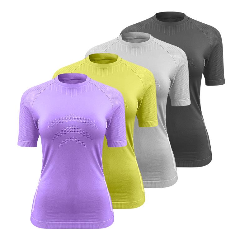 Quick-Dry Compression T-Shirt: Plus Size Unisex Short Sleeve for Outdoor Running & Fitness