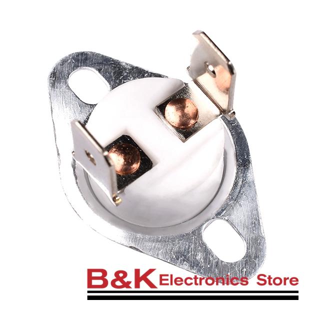 2PCS/KSD302 16A 250V 40-300 degree Ceramic KSD301 Normal Close/OpenTemperature Switch Thermostat 85C 95C 110C 130C 150C 300C Fuel Injectors 6