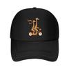 Casual Giraffe Bike Print Mesh Baseball Cap Hip Hop