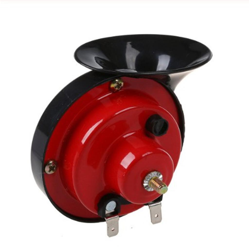 2PCS 24V Universal Double Tone Horn Car Motorcycle Air Horn Loud Electric Snail Horn Waterproof