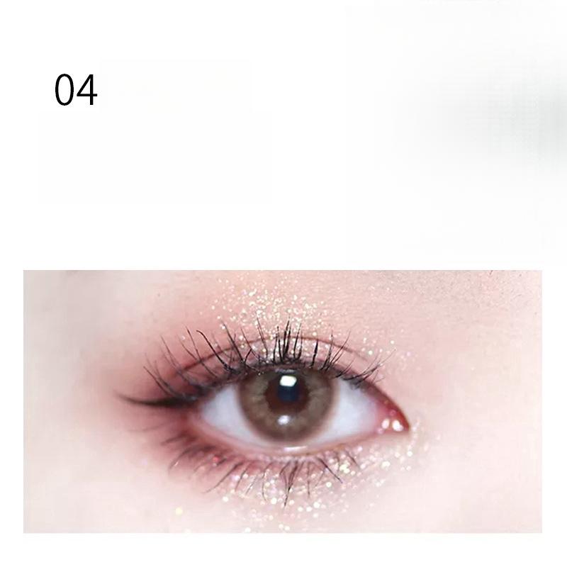 

Натуральные осветляющие водостойкие жидкие тени для век Sleeper Silkworm Eye Makeup Жемчужный блеск Стойкий макияж студентка женский макияж 4#