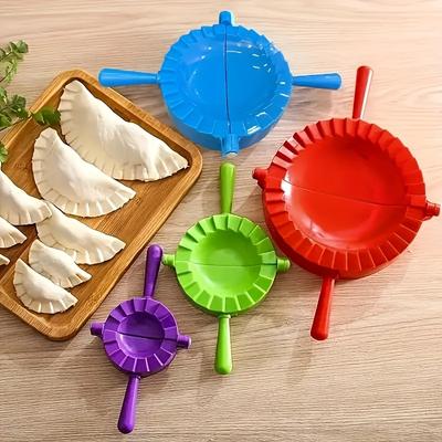 1/2 Stück Große Teigtaschenform Kunststoff Handteigpresse Teigtaschenclip DIY Empanada Kuchenformhersteller Küchengebäckwerkzeuge