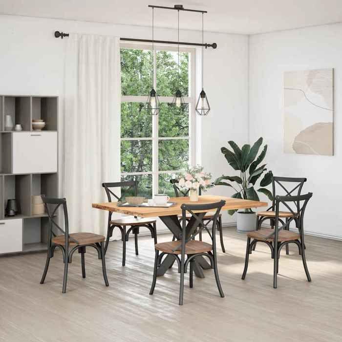 VidaXL Spider-shaped Dining Table Leg 85x85x(72-73) Cm, Table Leg, Metal Table Leg, Furniture Leg, Leg 4013122