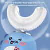 U-shaped Children Tooth Brush Silicone Brush Head Baby Toothbrush Electric Toothbrush  for 2-6y