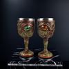 Devil's Eye Dragon Eye Wine Glass Personalized European Medieval Mythology Dragon Statue Longyan Red Wine Glass