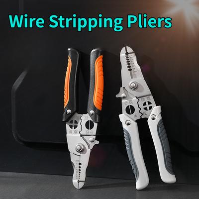Crimper Cable Cutter Adjustable Automatic Wire Stripper Multifunctional Stripping Crimping Pliers Terminal Hand Tool