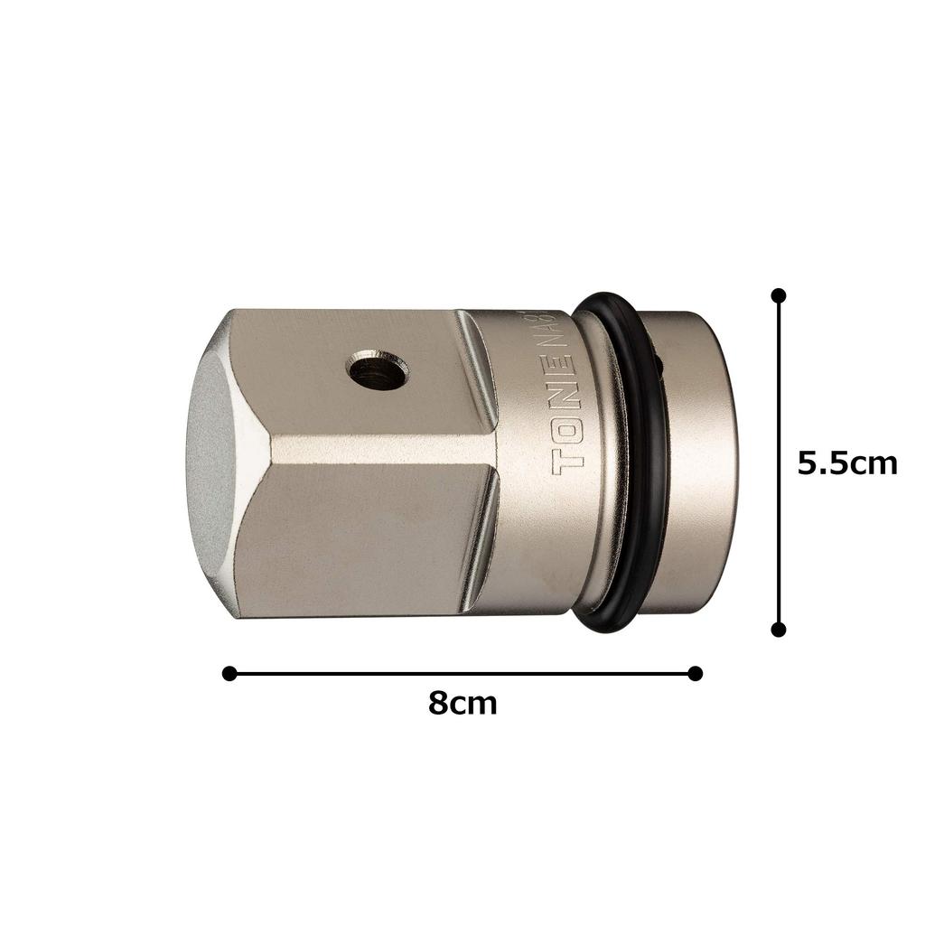 TONE Adaptor cheie tubulară de impact NA812 Unghi de acționare 25,4 mm(1") &38,1 mm(1-1 / 2 ")