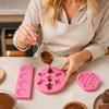 3pc Silicone Mold Set for Cake Baking Soap Making Honeycomb Bee Sunflower Design Flexible Nonstick Molds for Crafting and Baking
