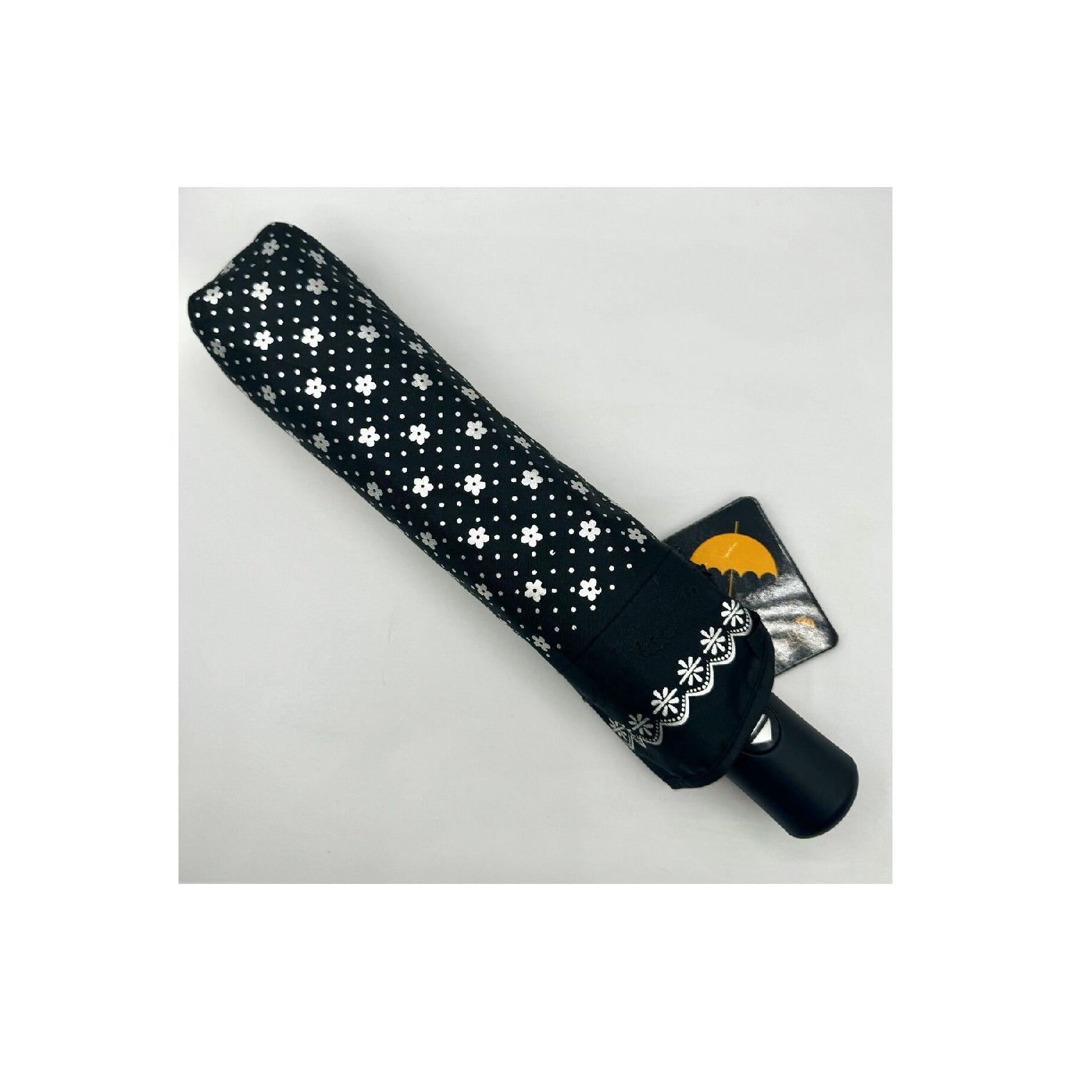 

Ran 8 Fiber Wire Flower Patterned Fully Automatic Umbrella чорний
