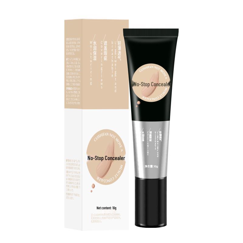 Cuisifan Concealer Cream: Covers Tattoos, Spots, Acne Scars, Dark Circles, Invisible Pores - Single Color Flaw Coverage
