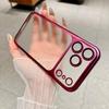 iPhone 17 Pro Max Matte Electroplated Frosted Case with Full Coverage Lens Film - Hard Shell PC