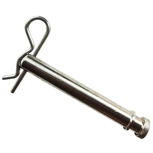 TS35010 Stainless Steel Trailer Hitch Pin And Clip For 2" & 2.5" Receiver Trailer Hitches Tow & Stow Replacement P-1 Pack
