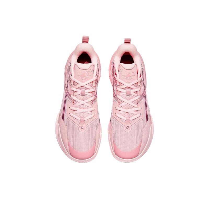 Anta Air 6 Heartbeat Cement King Outdoor Shock Absorption Anti-Slip Low-Top Basketball Shoes Men Sneaker Pink 912541602Q-4