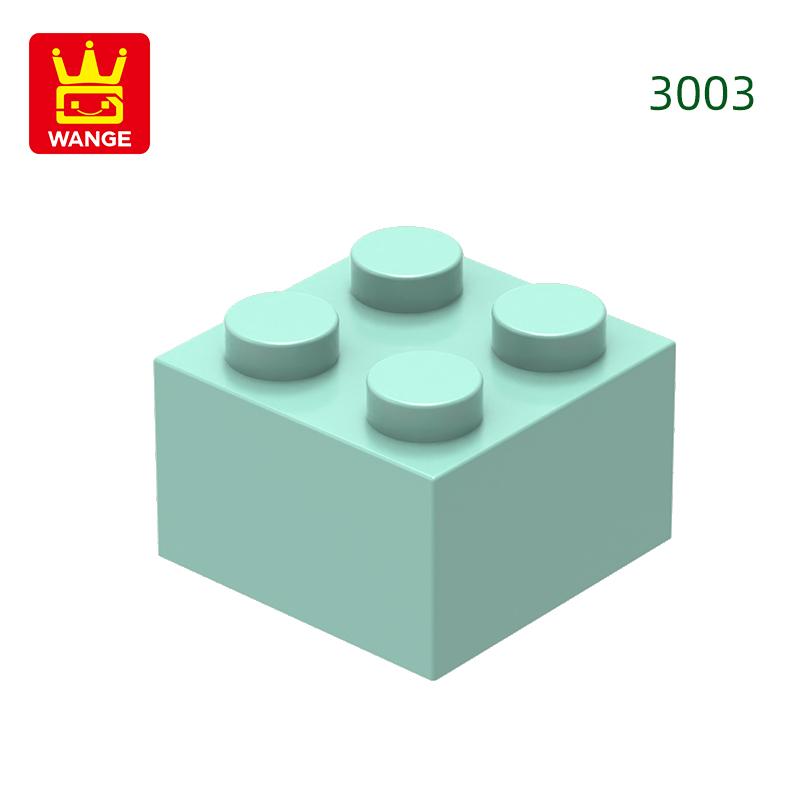 Non-Toxic 77Pcs/Lot 3003 2X2 High 4-Hole Building Blocks Moc Color Parts Compatible With Bricks Diy Children Toy Assembly Gift Box