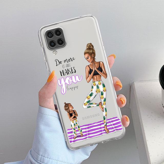 Etui do Samsung Galaxy A52 A12 A51 A71 A32 A21s A22 A53 A23 A13 A03 A02 A41 A33 A11 A72 A73 telefon Cove Super mama dziecko