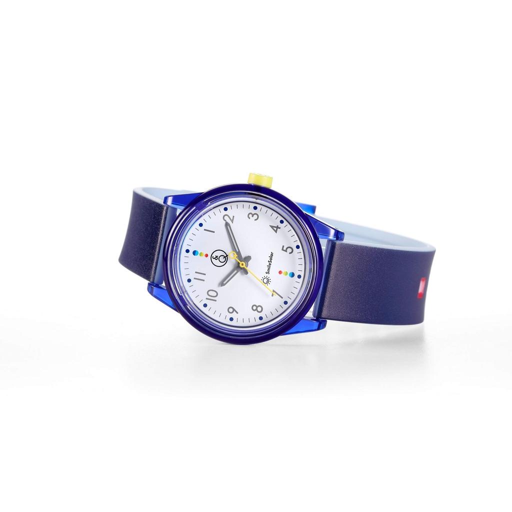 [Citizen Q&Q] SmileSolar RP26-011 Matching Style Solar Watch, 10 BAR Water Resistant, Blue