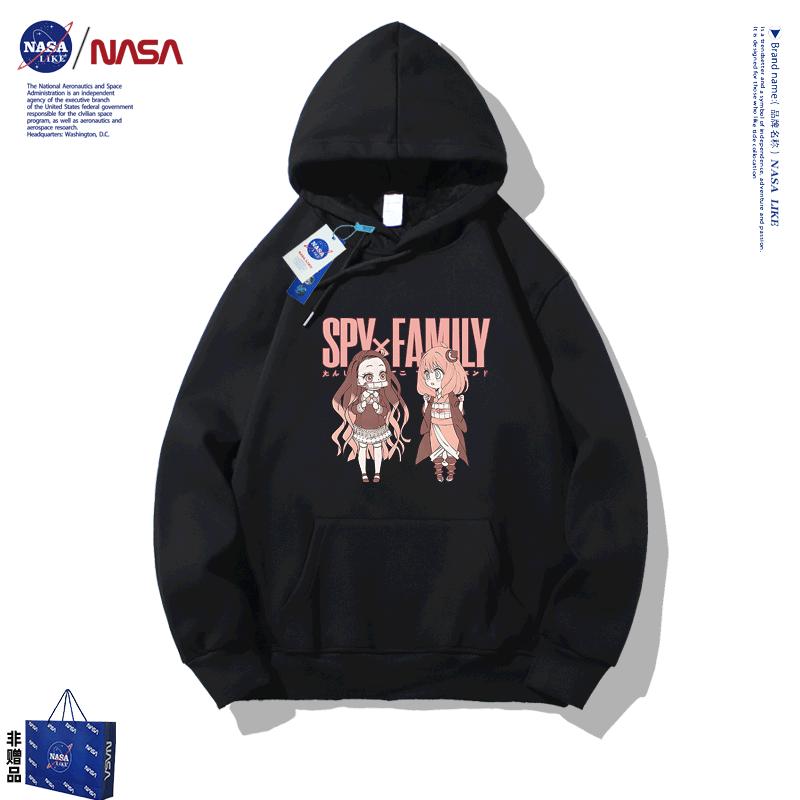 Anime Cartoon SPY × FAMILY Sweater Anya Forger Thin Hooded Sweater Loose Jacket Cartoon Comfort Lightweight Spring and Autumn