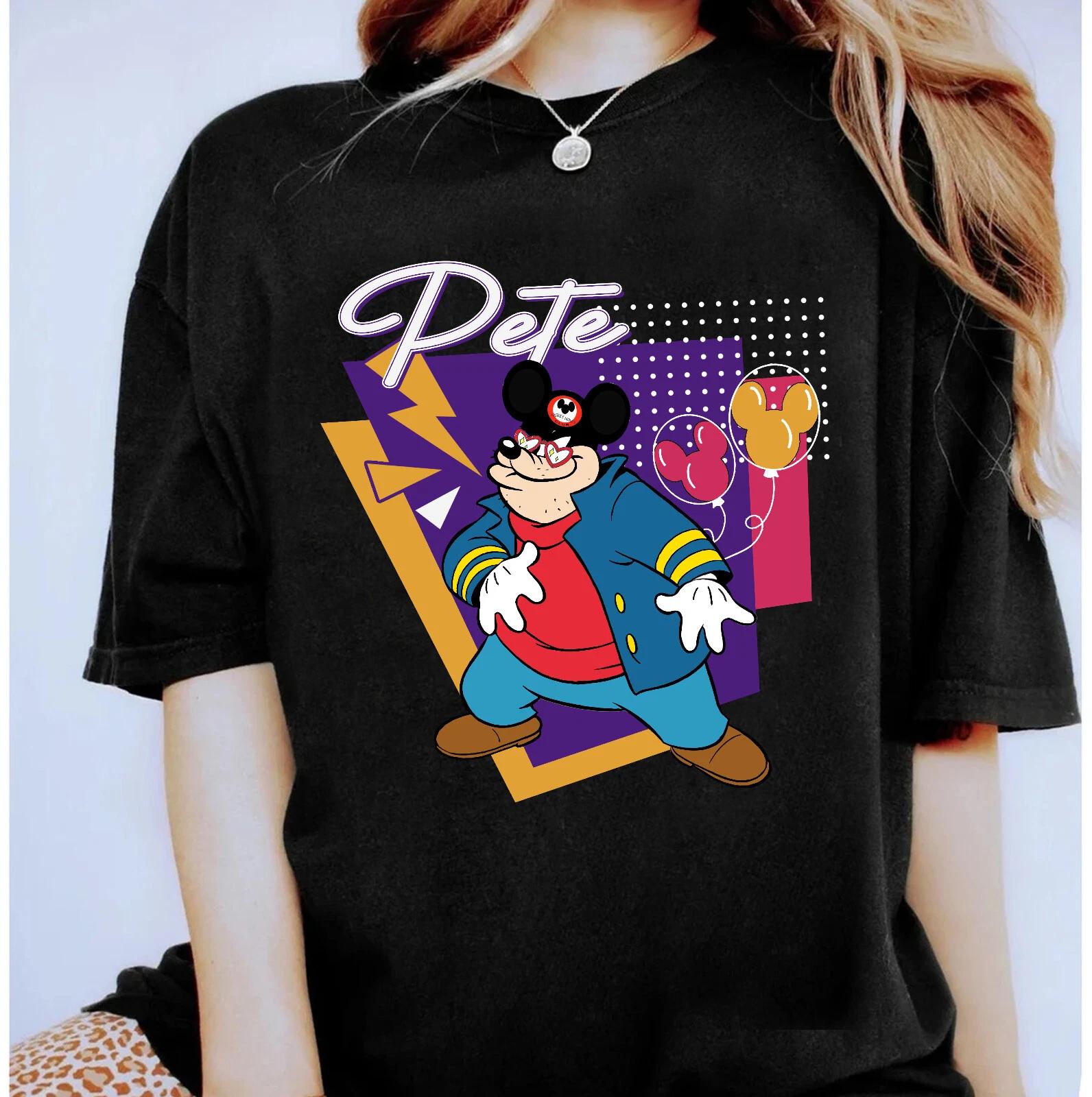Retro 90s Dogface Pete Disney Ducktales Villain Unisex Adult Kid Shirt L