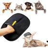 Gants de Nettoyage et de Collecte des Poils d'Animaux Gants de Beauté Multifonctionnels Double Face pour Animaux de Compagnie Réduire la Pression de la Propriété d'un Animal de Compagnie