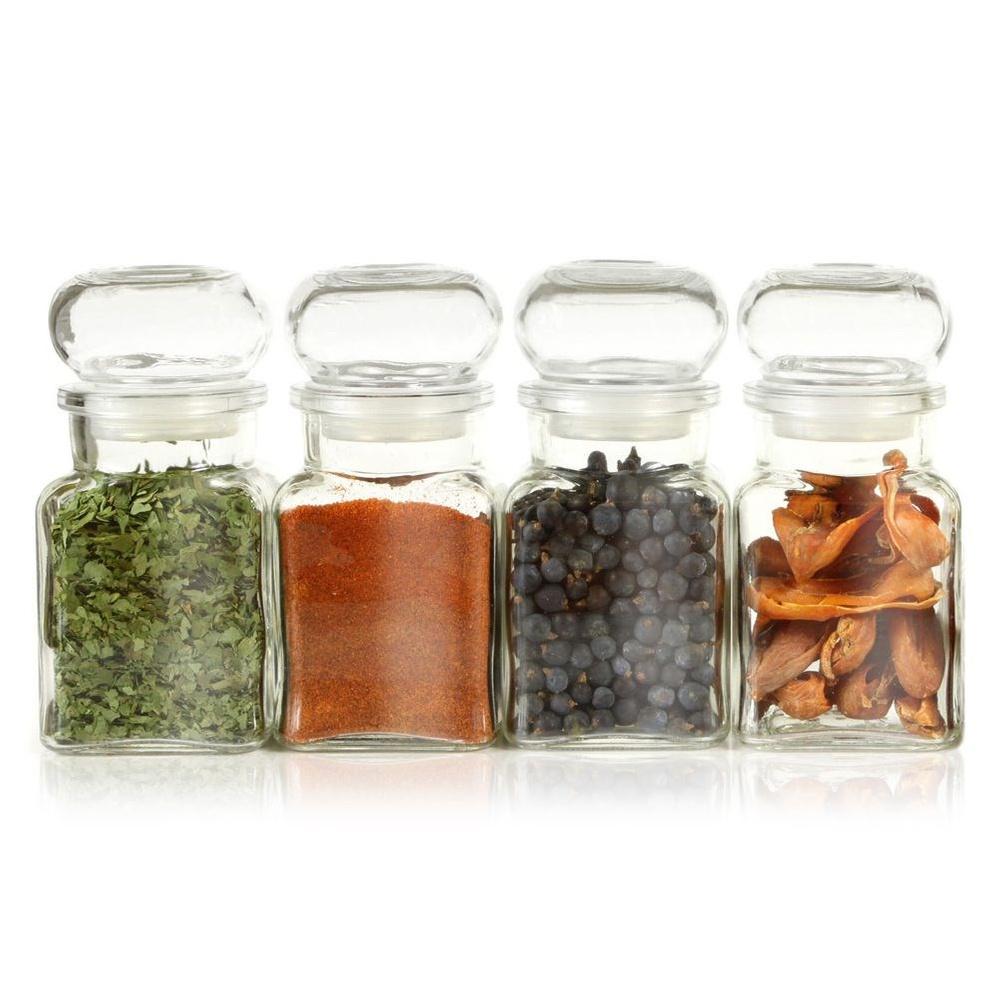 Glass spice container 150 ml
