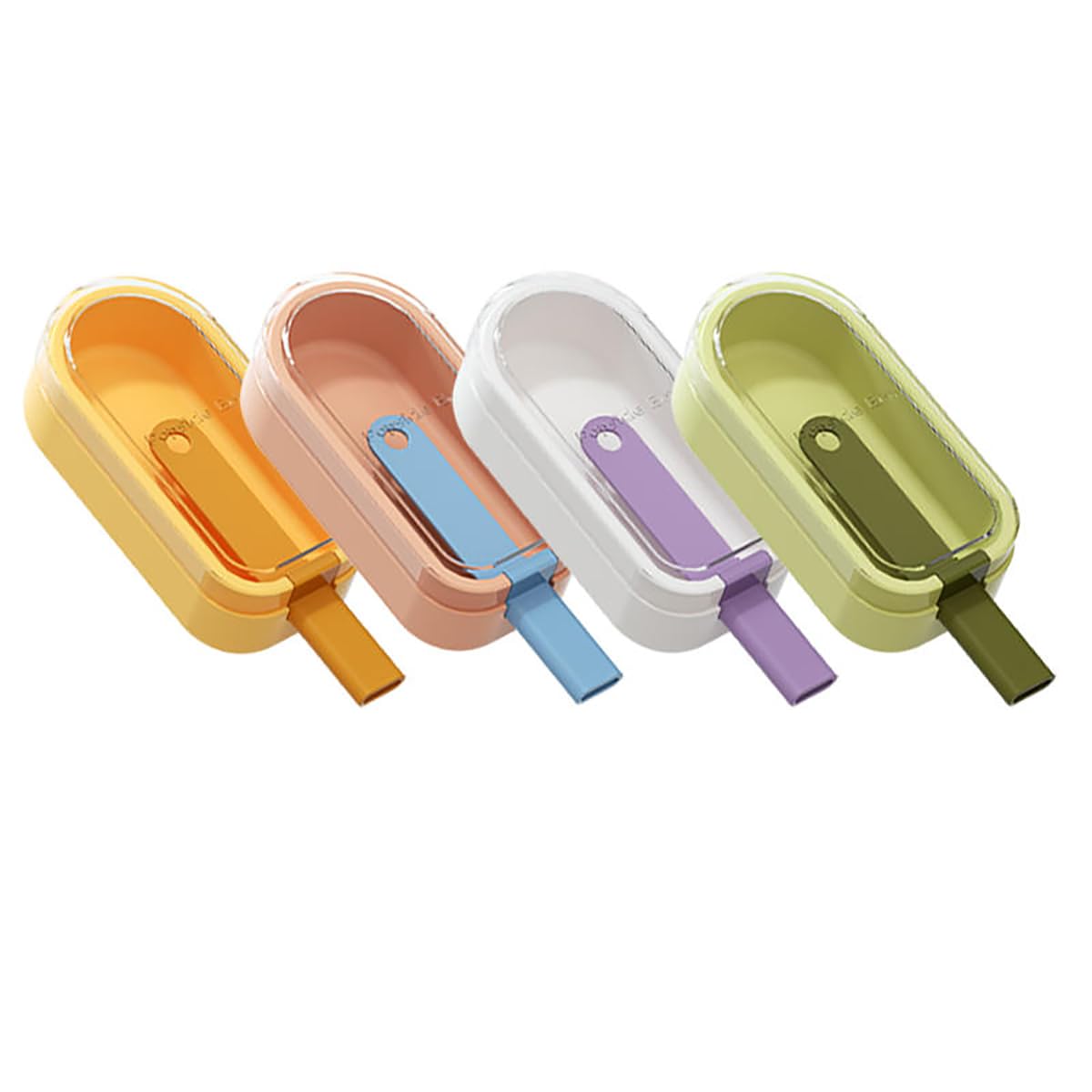 

SHIHEER Форма для льда с набором для мороженого эскимо, большая силиконовая форма для домашних кубиков льда, многоразовая форма для заморозки, легкая в использовании, рекомендуется