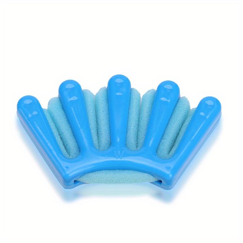 

1pc Braiding Sponge for Hair - Braider Tool Suitable for DIY Twists, Cornrows, Fades - Male & Female, Braiding Sponge for Hairstyling синий