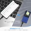 AGPTEK MP3 Player, HiFi Music Player, Ultra-lightweight, 16GB Built-in (Expandable up to 128GB), Button Operation, 40 Hours Playback, Lossless Sound,