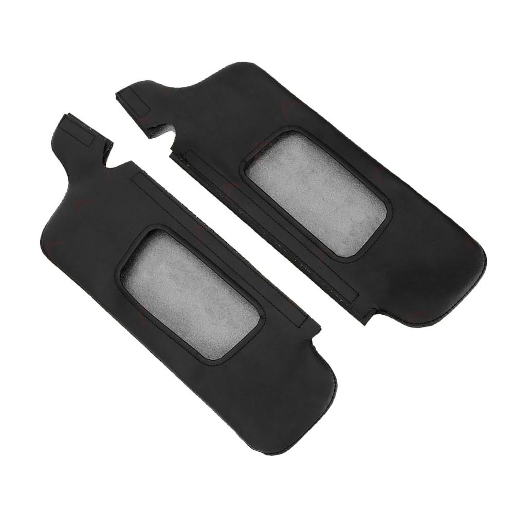 Ford Mustang 1994-2004 Links Rechts Sonnenblendenabdeckung Schwarz Paar