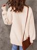 2025 Winter Women's Casual Loose Round Neck Sweater - European and American Style