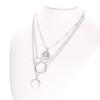 E-Commerce Fashion Multi-Layer Moon Map Necklace Female Personality Bohemian Multi-Layer Necklace Female