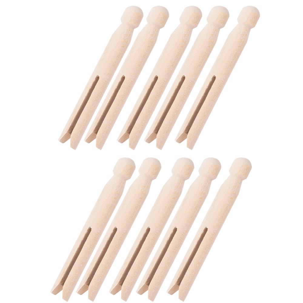 10 Stück Holzstickspulen Garnaufbewahrung Kreuzstichspulen Holzspulen Für Bastelliebhaber