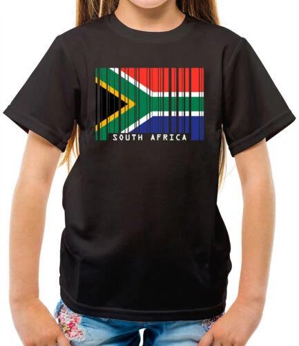 South Africa Flag Style Barcode - T-Shirt - RSA Cape Town 140