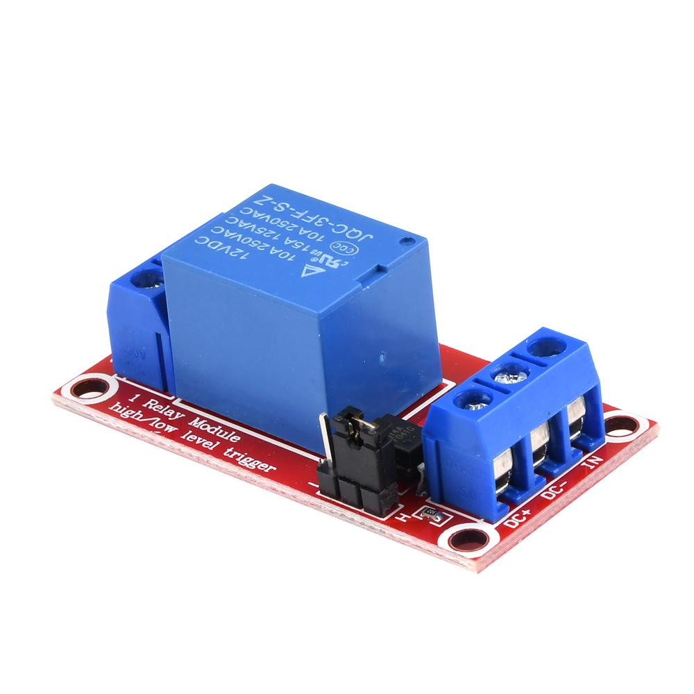 DC5V 9V 12V 24V One 1 Channel Relay Module Board Shield with Optocoupler Support High and Low Level Trigger Relay Module
