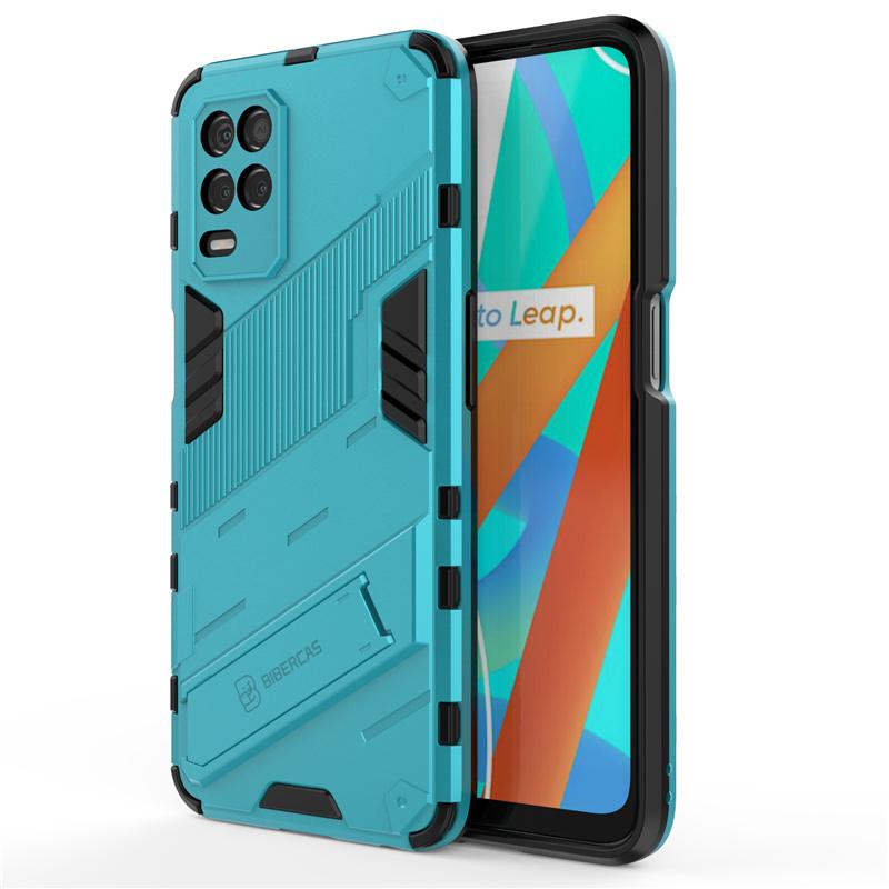 

Holder Case For OPPO Realme Narzo 30 5G Cover For Realme Narzo 30 5G Capas Shockproof Back Cover For Realme Narzo 30 5G Fundas For Reno 5 Pro Plus синий