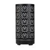 Aroma Diffuser Scent Ultrasonic Air Humidifier Iron Art Hollow Lotus Flower Pattern 2025 New Home Decorations with LED Lights
